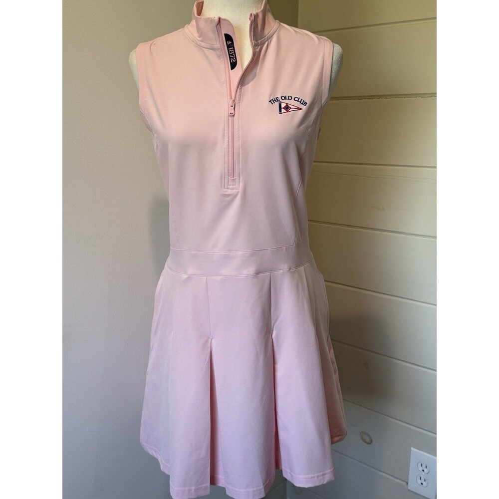 LEVELWEAR Lyric Pink Tennis Dress Medium NWT‎ Athleisure Old Money Country Club
